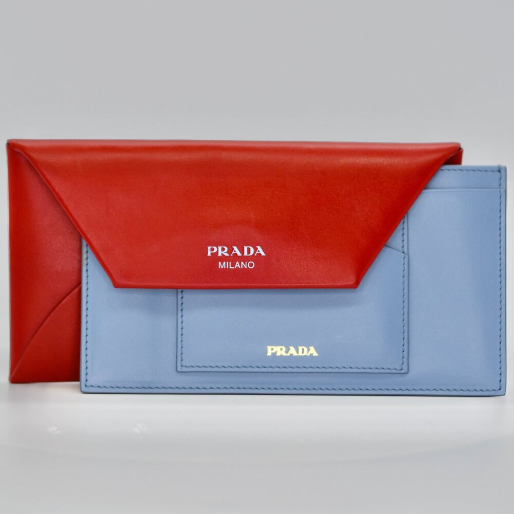 PRADA Red Envelope Wallet/Clutch